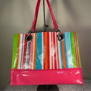 TWO'S Company Large PVC Beach Bag